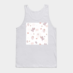 Pink Cactus Tank Top